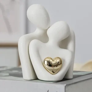 Abstract Couple Statue