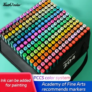 Double Tip Brush Pens Set