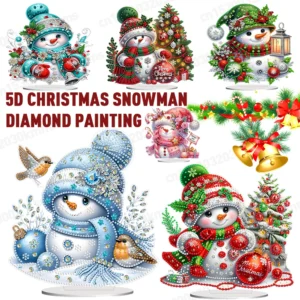 Christmas  Diamond Painting Tabletop Ornaments Kit